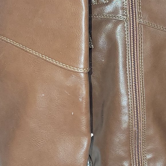 Alfani Fidoe Over Calf Faux Leather Tall Riding Boot Women's 5 - Picture 4 of 8